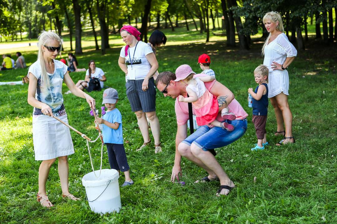 Šeimų piknikas Kauno santakoje