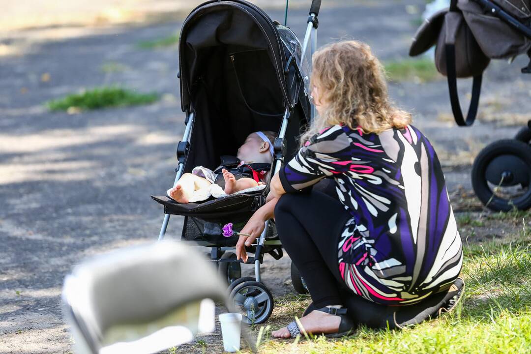 Šeimų piknikas Kauno santakoje