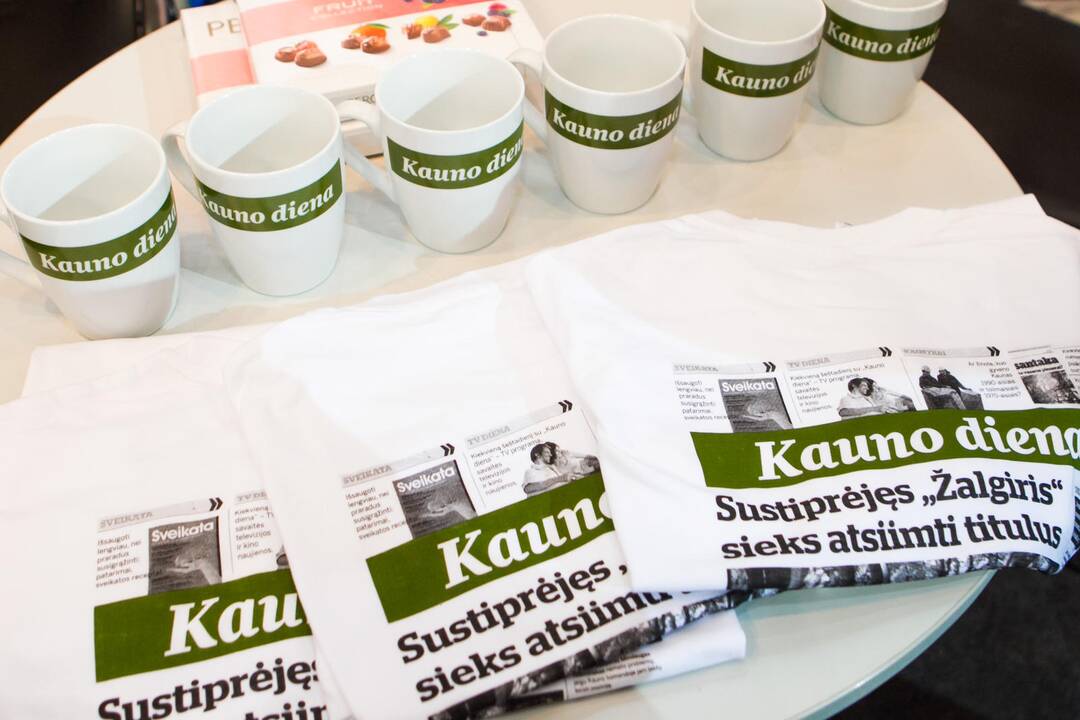 „Kauno dienos“ stendas parodoje „Moters pasaulis 2013“