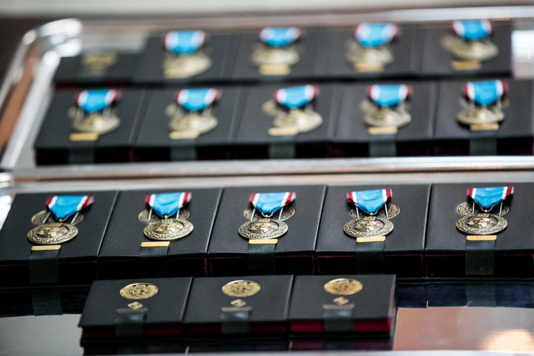 Lietuvos karių sutikimo ceremonija