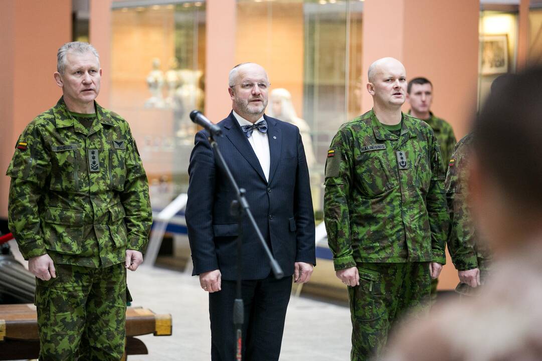 Lietuvos karių sutikimo ceremonija