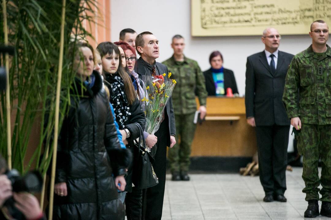 Lietuvos karių sutikimo ceremonija