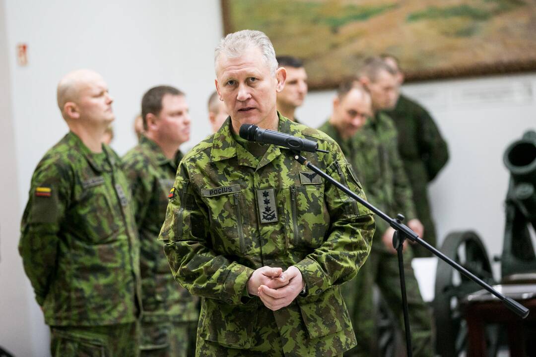 Lietuvos karių sutikimo ceremonija