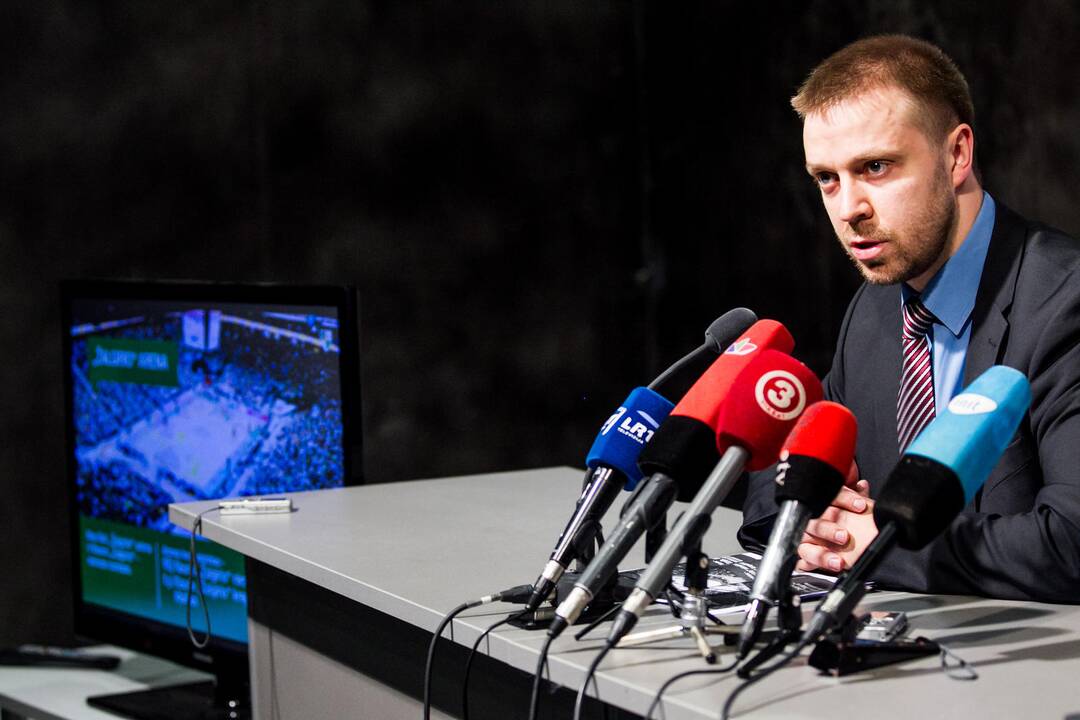 Spaudos konferencija "Žalgirio" arenoje