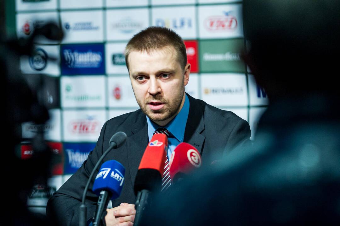 Spaudos konferencija "Žalgirio" arenoje