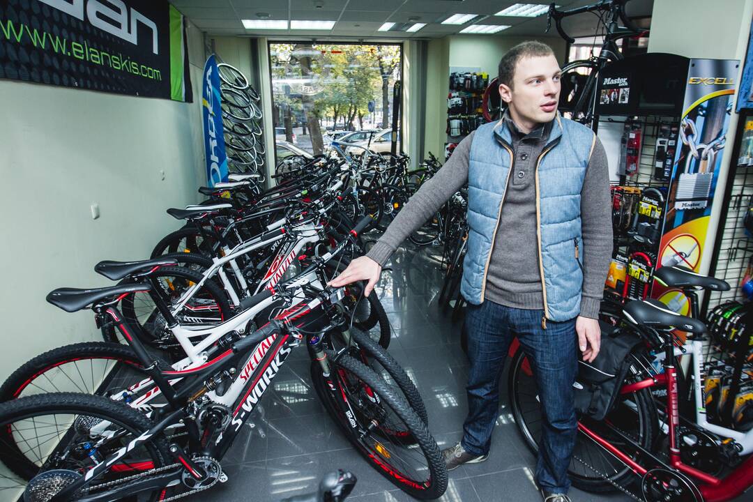 Verslo idėja kilo minant pedalus