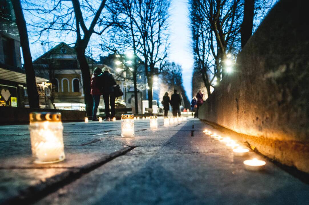 Kauną nušvietė dvyliktoji "Sielų upė"