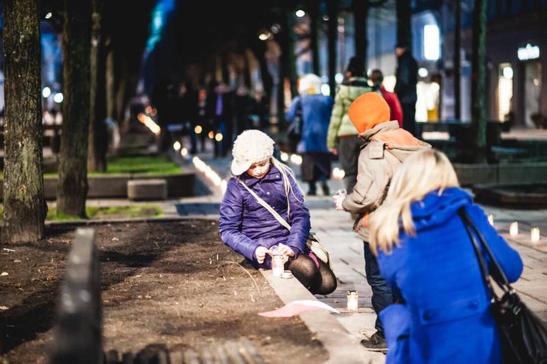 Kauną nušvietė dvyliktoji "Sielų upė"