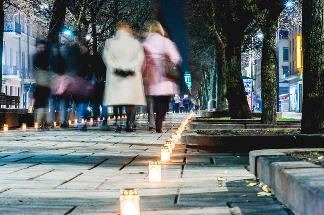 Kauną nušvietė dvyliktoji "Sielų upė"