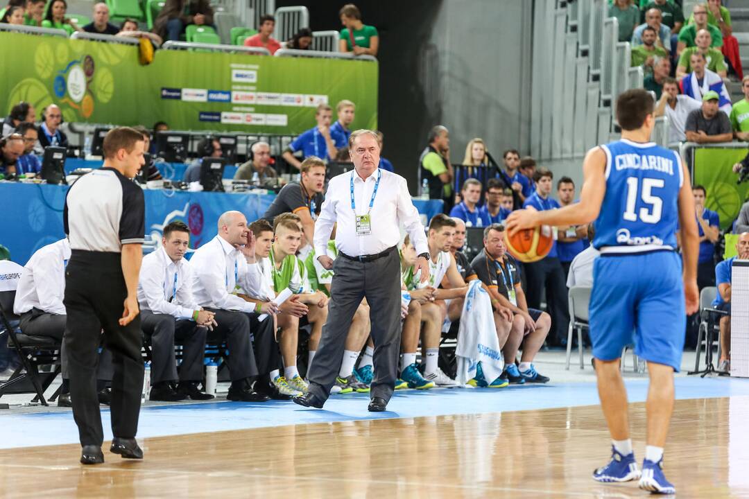 „Eurobasket“: Slovėnija - Italija