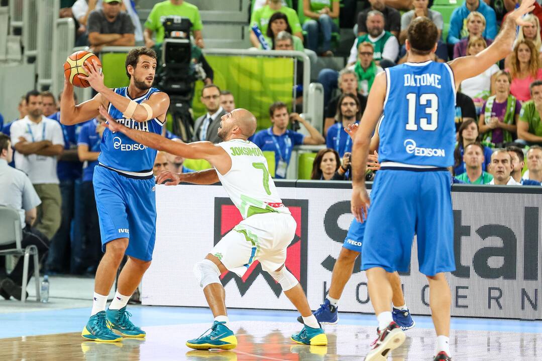 „Eurobasket“: Slovėnija - Italija