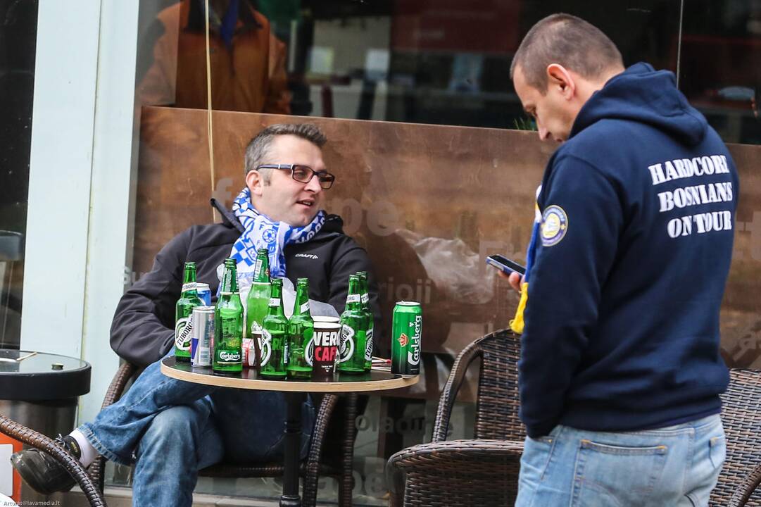Kauno centre - bosnių sirgalių oazė