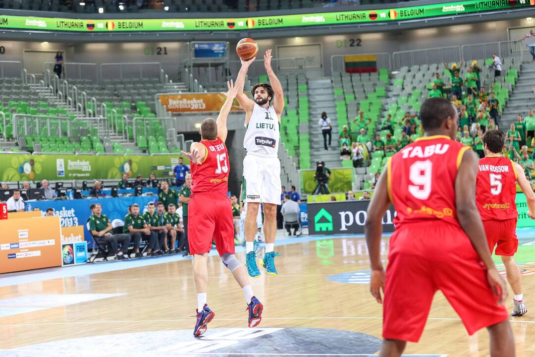 „Eurobasket“: Lietuva - Belgija