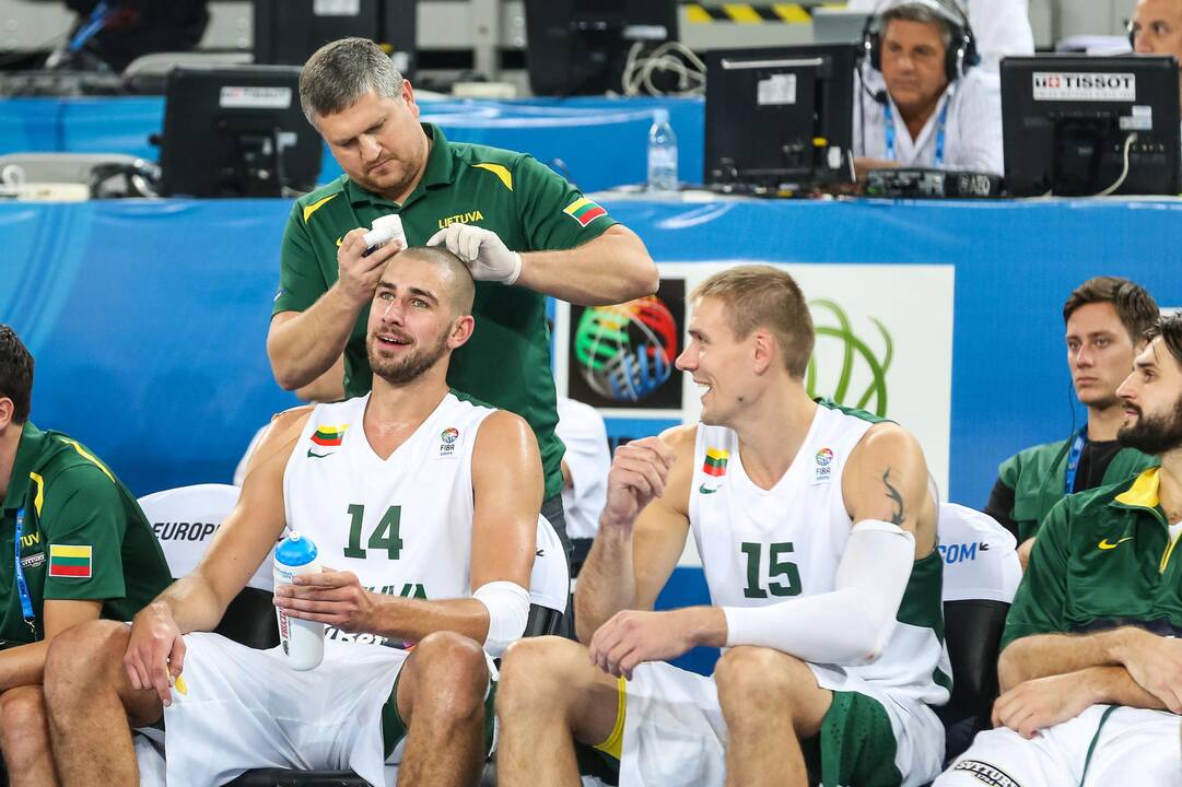 „Eurobasket“: Lietuva - Belgija