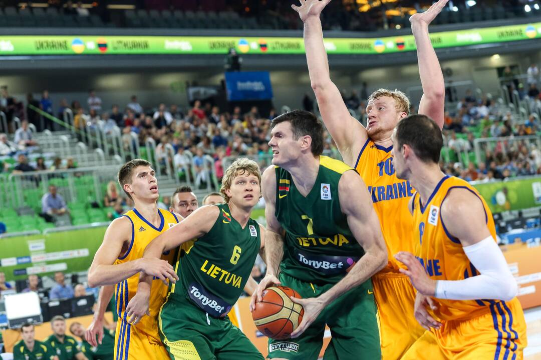 "Eurobasket": Lietuva - Ukraina