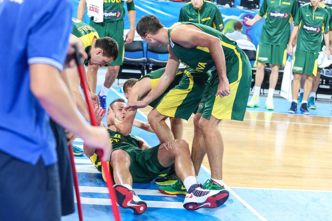 "Eurobasket": Lietuva - Ukraina