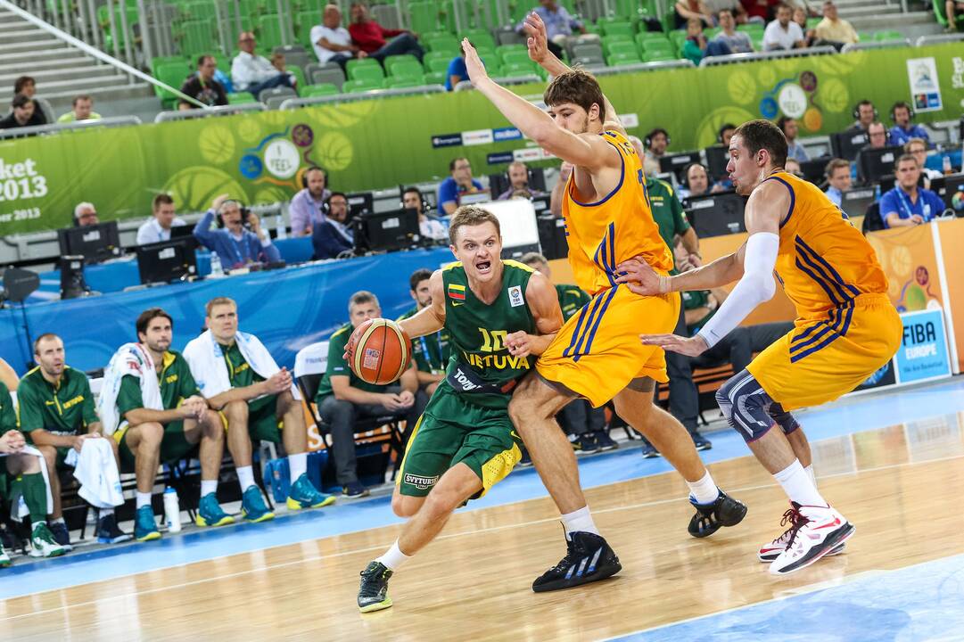 "Eurobasket": Lietuva - Ukraina