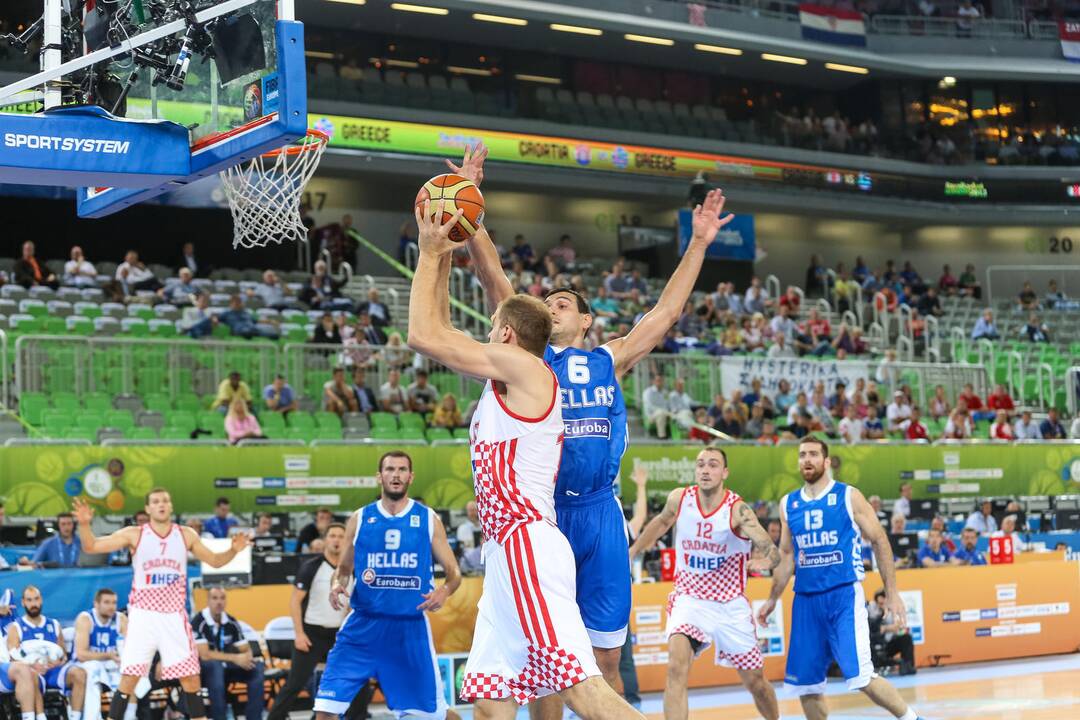 "Eurobasket": Kroatija - Graikija