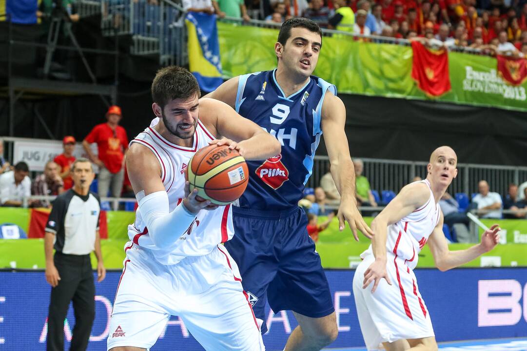 Eurobasket: Montenegro - Bosnija ir Hercogovina