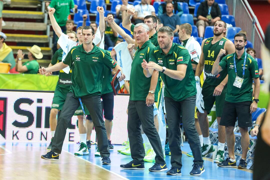 Eurobasket: Lietuva - Latvija