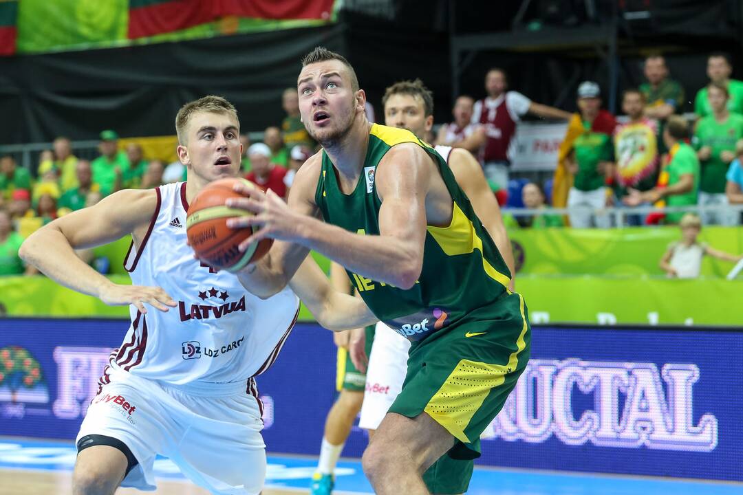 Eurobasket: Lietuva - Latvija