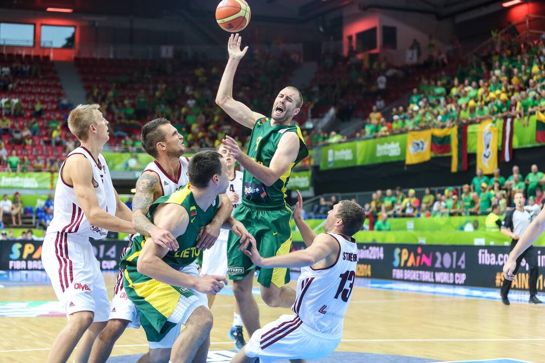Eurobasket: Lietuva - Latvija