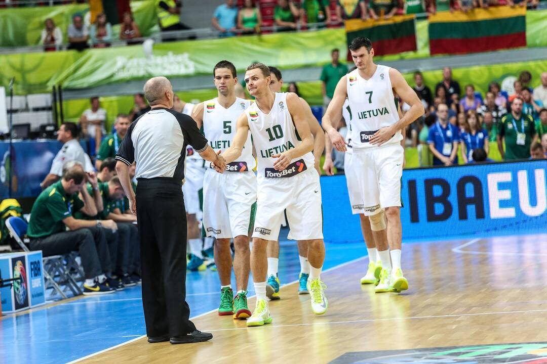 Eurobasket: Lietuva - Montenegro
