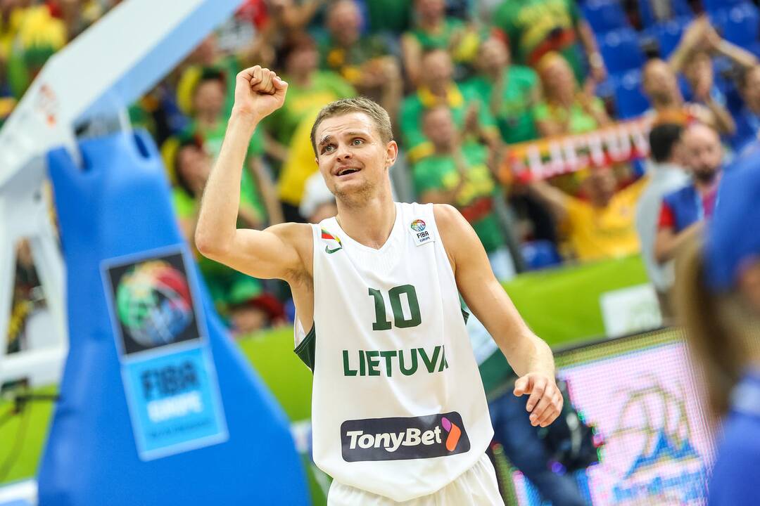 Eurobasket: Lietuva - Montenegro
