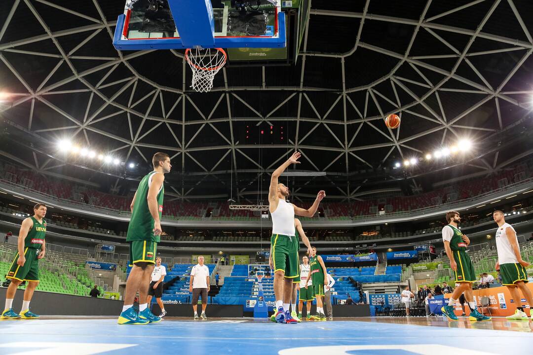 "Eurobasket" persikelia į "Stožicės" areną Liublijanoje