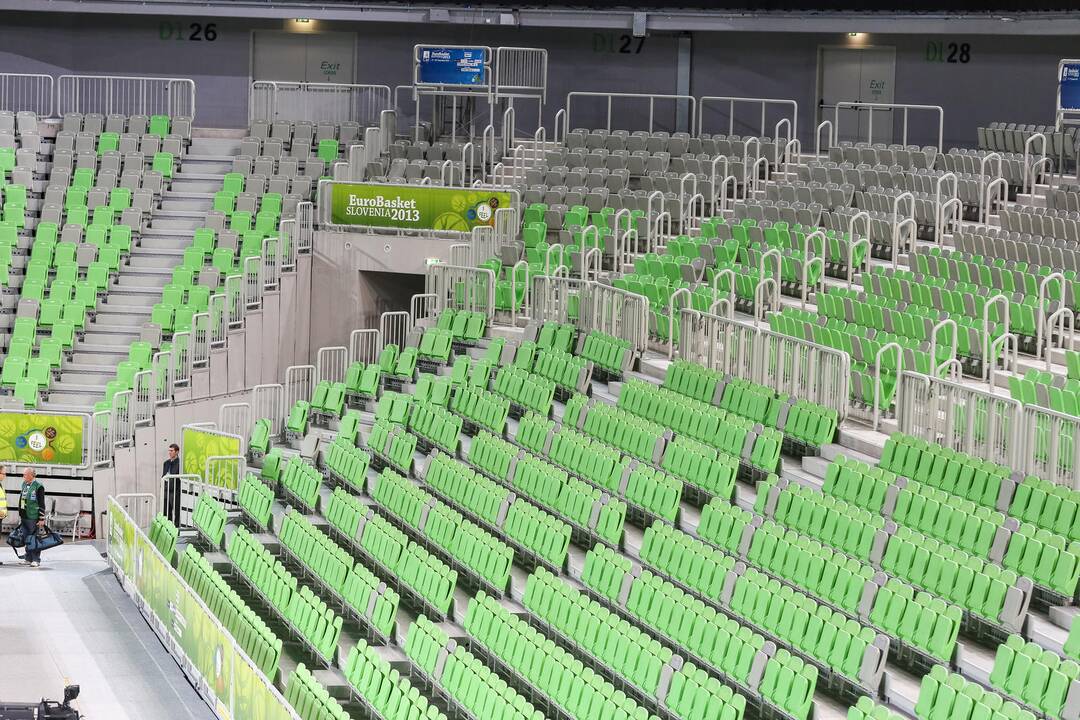 "Eurobasket" persikelia į "Stožicės" areną Liublijanoje