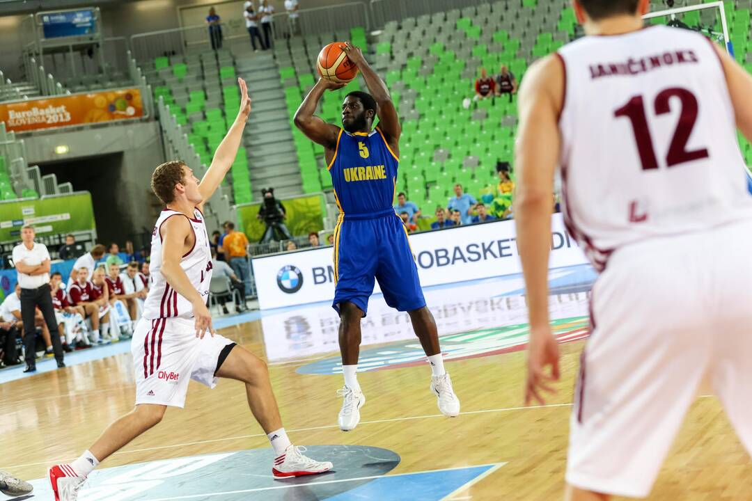 Eurobasket: Latvija - Ukraina