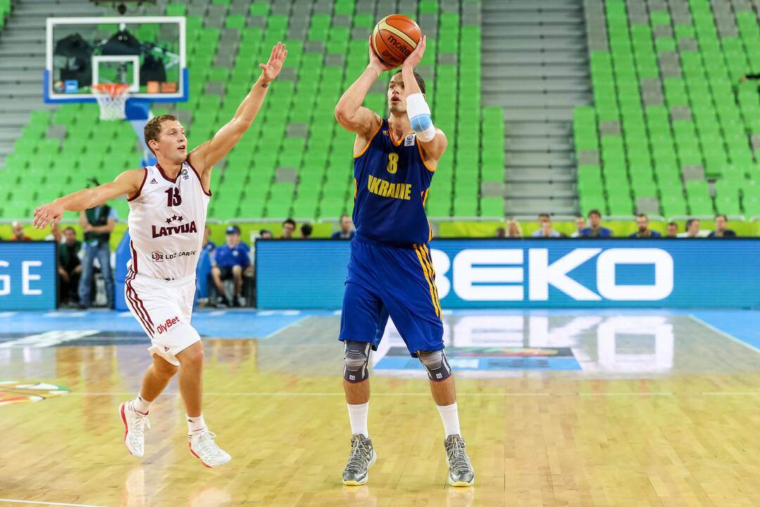 Eurobasket: Latvija - Ukraina