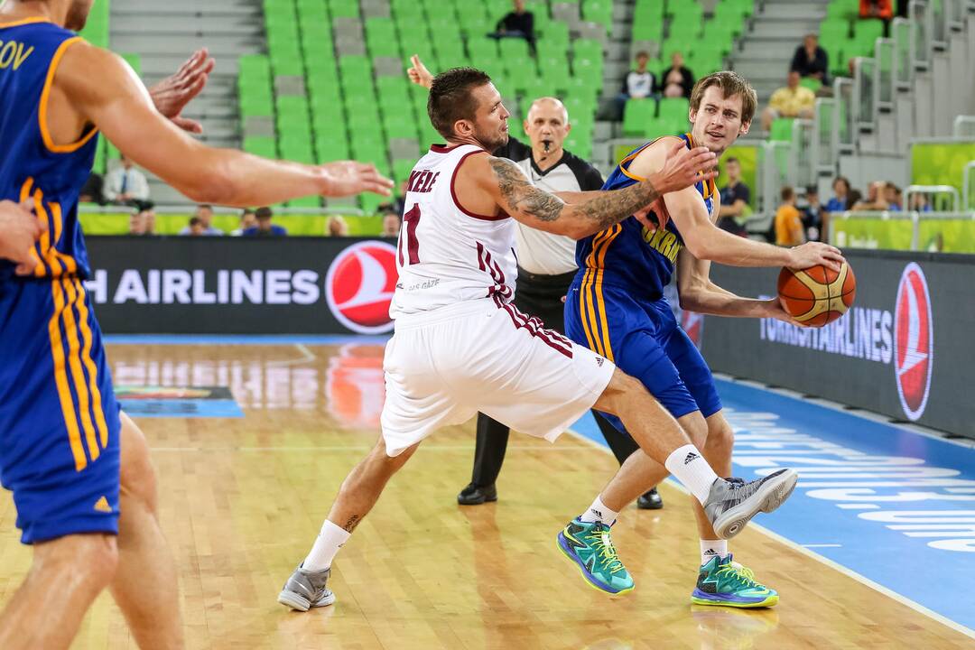 Eurobasket: Latvija - Ukraina