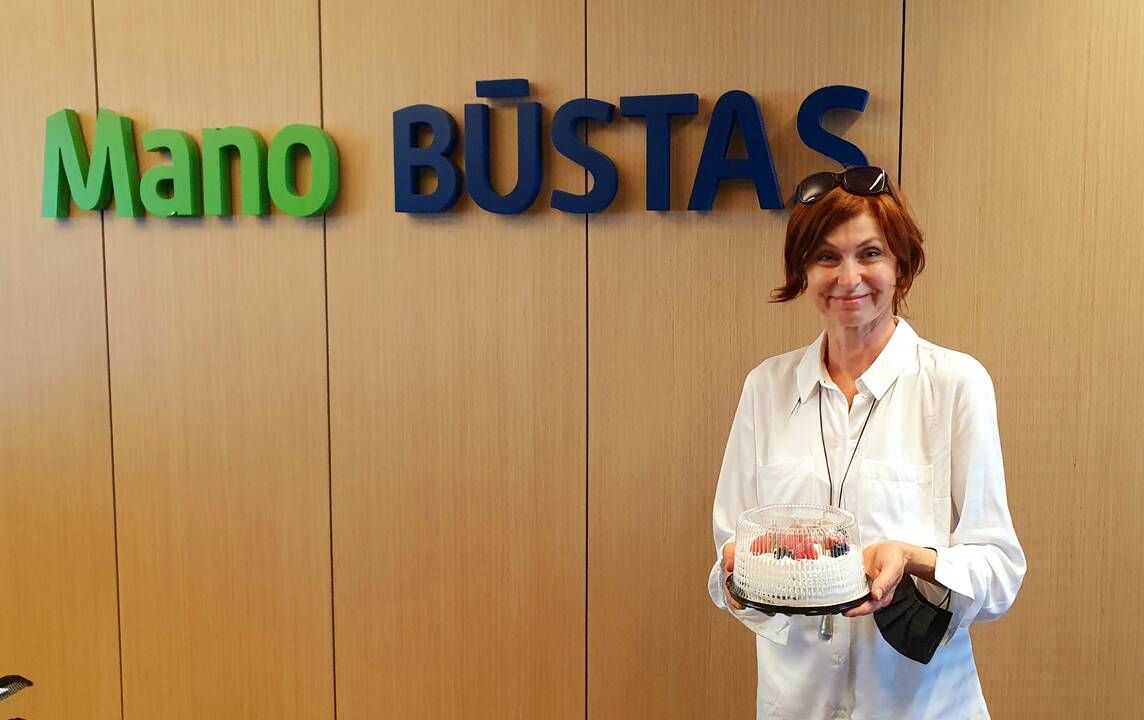 Rekomandacija: žaibiškos pagalbos sulaukusi įmonės klientė sako tikrai rekomenduojanti naudotis „Mano BŪSTO“ paslaugomis.