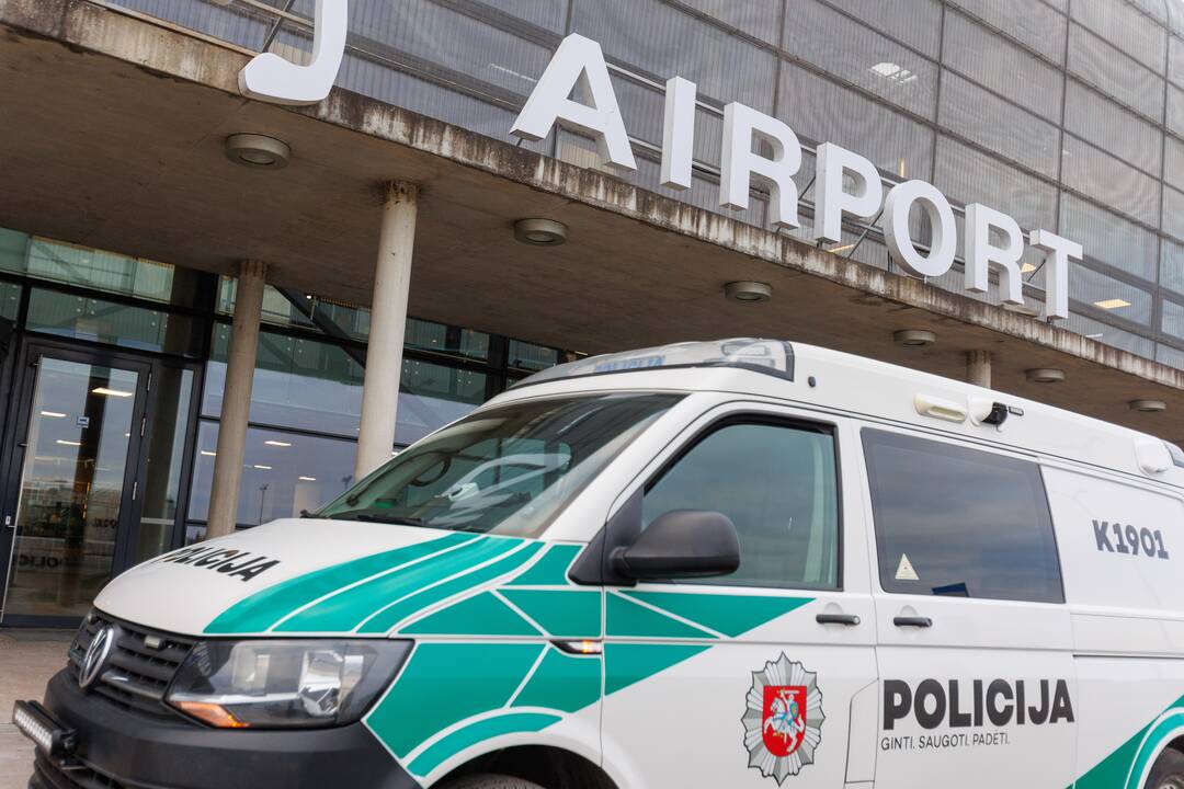 Pranešta apie bombas Vilniaus ir Kauno oro uostuose