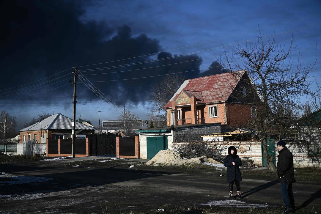 Rusija paskelbė karą Ukrainoje