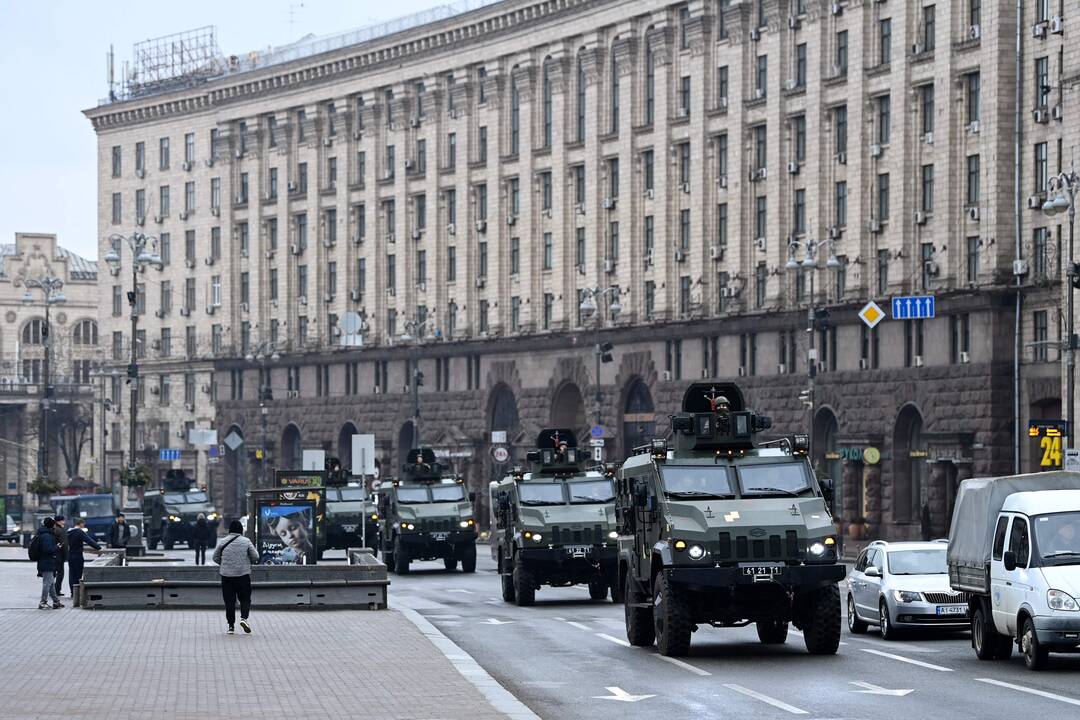 Rusija paskelbė karą Ukrainoje