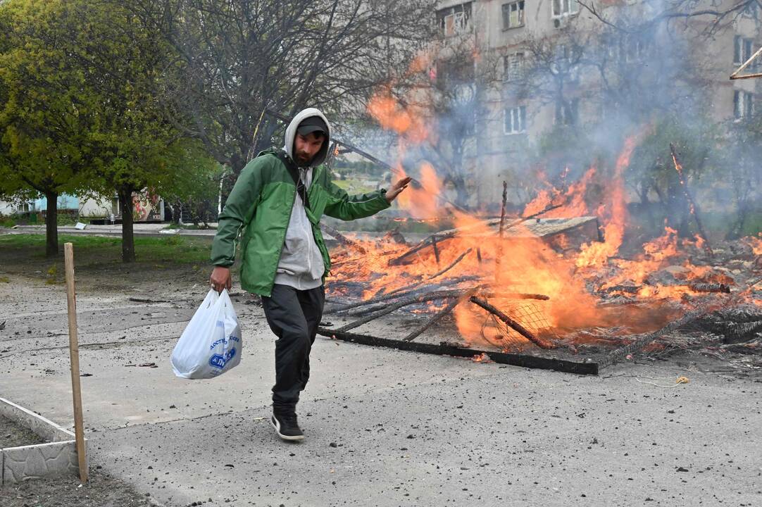 Šešiasdešimt pirmoji karo Ukrainoje diena
