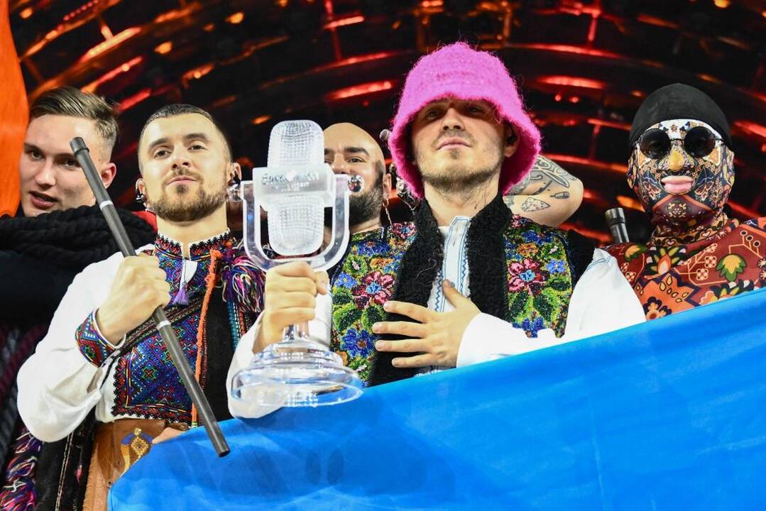 Ukrainoje planuojama išleisti pašto ženklą šalies pergalei „Eurovizijoje“ paminėti