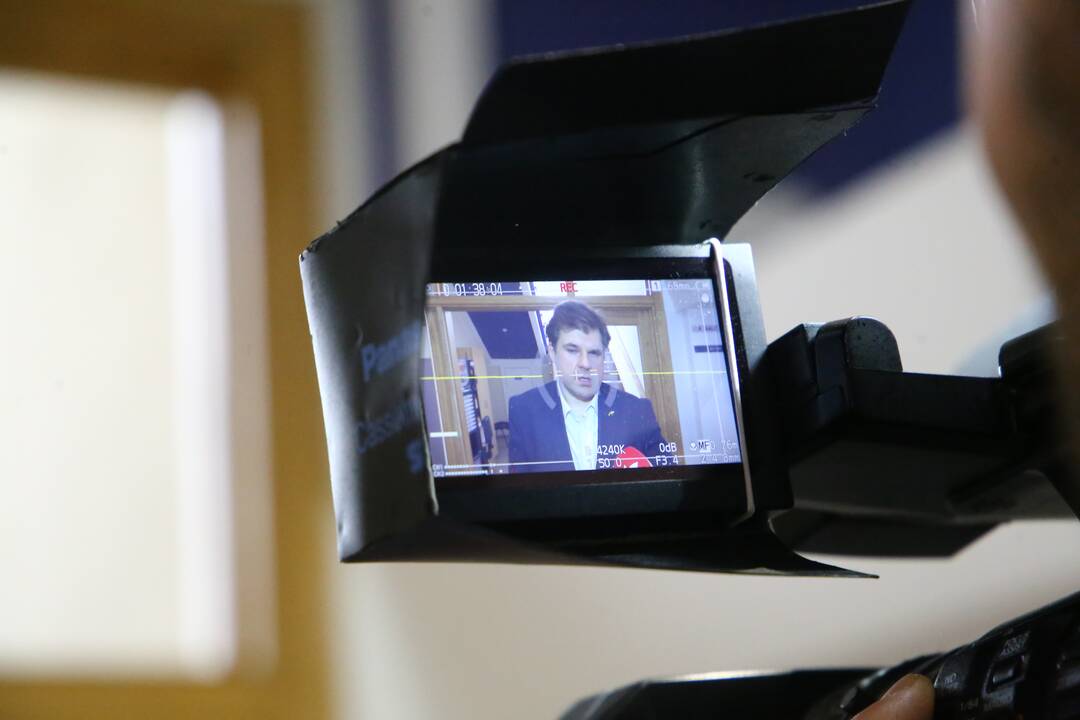 Kristijonas Bartoševičius atvyko į teismą pratęsti savo baigiamąją kalbą