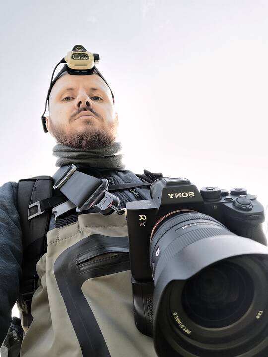 Procesas: kad įamžintų statinius, I.Saulius turėjo gerai apgalvoti darbo etapus, ieškoti tinkamo fotografavimo kampo, išlaukti metų laikų virsmo.