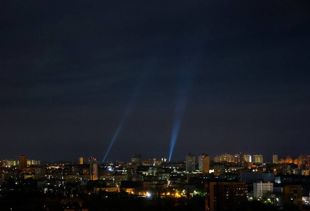 Ukrainos oro pajėgos: numušti 18 iš 24 naktį Rusijos paleistų dronų