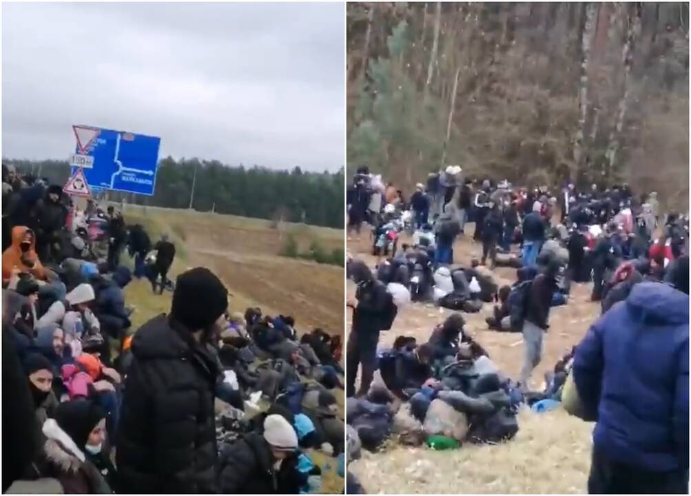NATO: Baltarusijos taktinis migrantų naudojimas – „nepriimtinas“