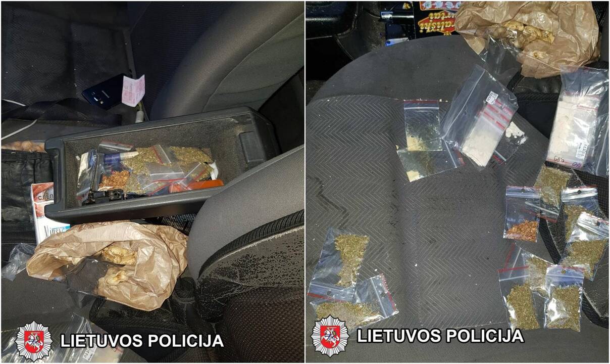 Šalčininkų rajone įkliuvo narkotikų platintojas