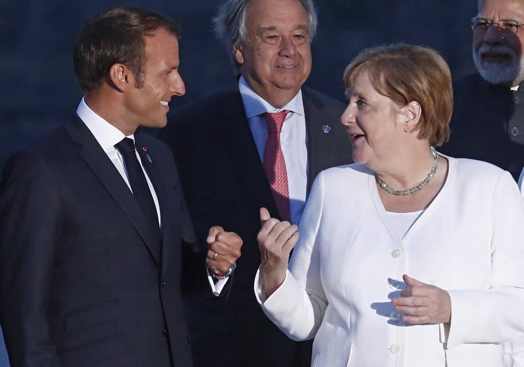 Vokietija ir Prancūzija sieks susitikimo su V. Putinu Ukrainos klausimu
