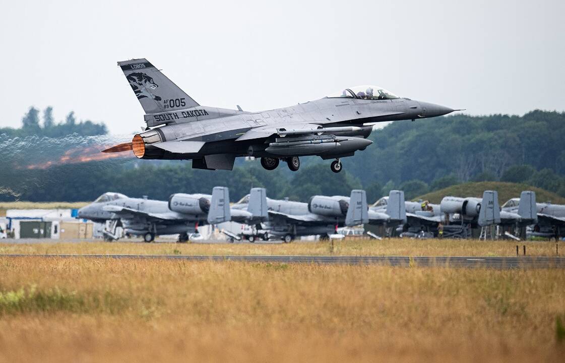 NATO sąjungininkės baigė precedento neturinčias oro pajėgų pratybas