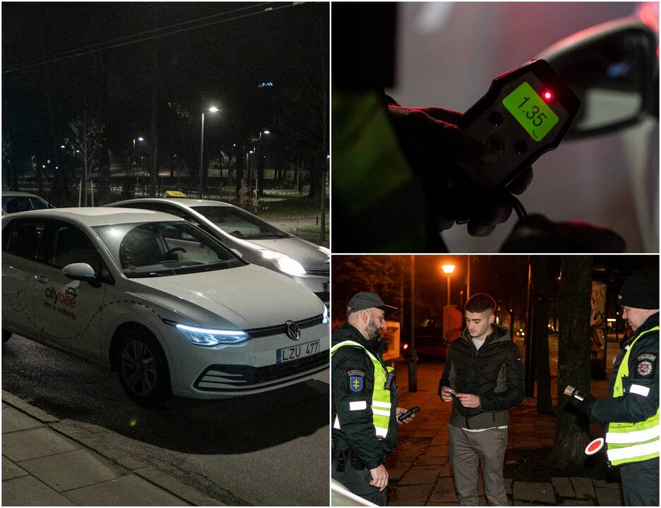 Girtų „CityBee“ vairuotojų medžioklė: viena sunkiai įpūtė į alkotesterį, kitas – spruko
