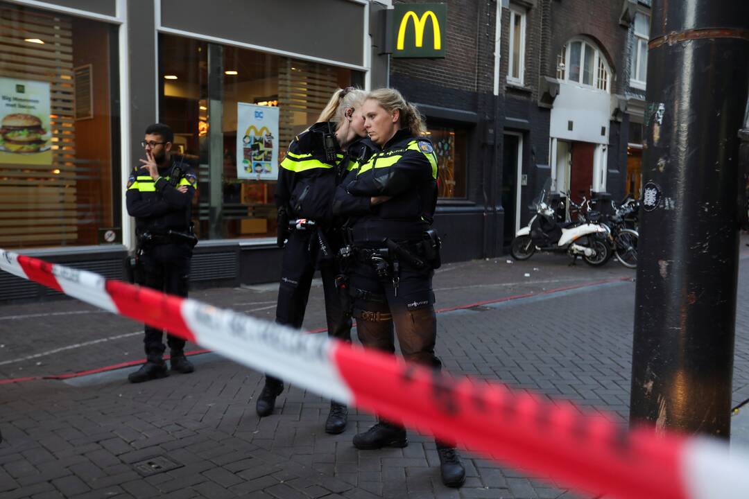 Amsterdamo centre pašautas apie nusikaltimus rašantis olandų žurnalistas