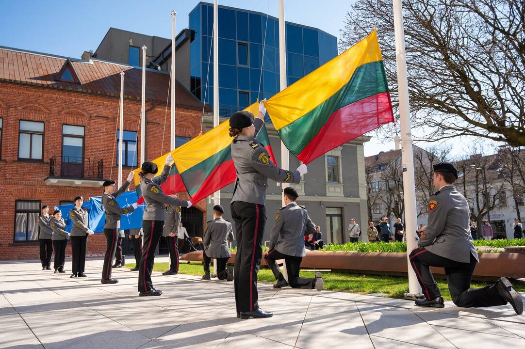 Kaunas švenčia 21-ąsias Lietuvos narystės NATO metines