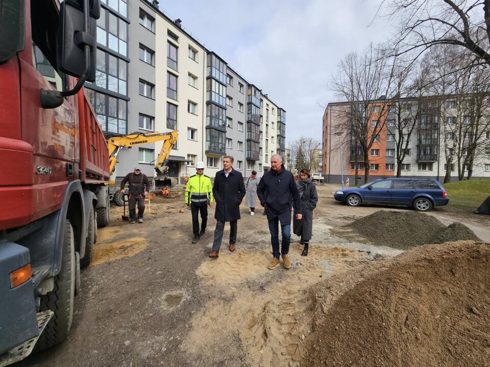 Klaipėdoje įrengiamos papildomos automobilių parkavimo vietos